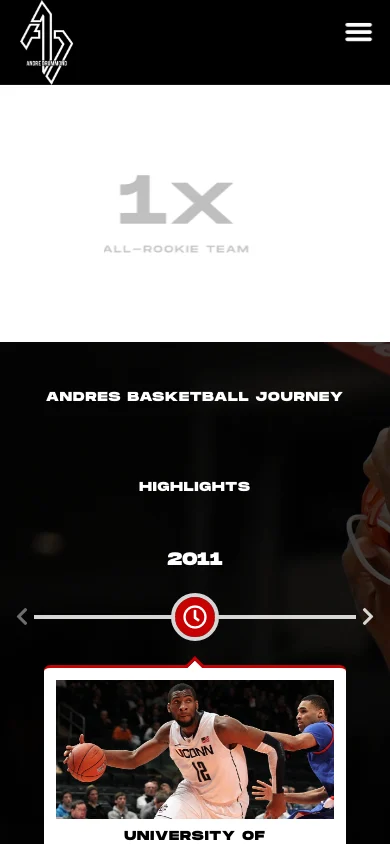 Andre Drummond mobile screen 2